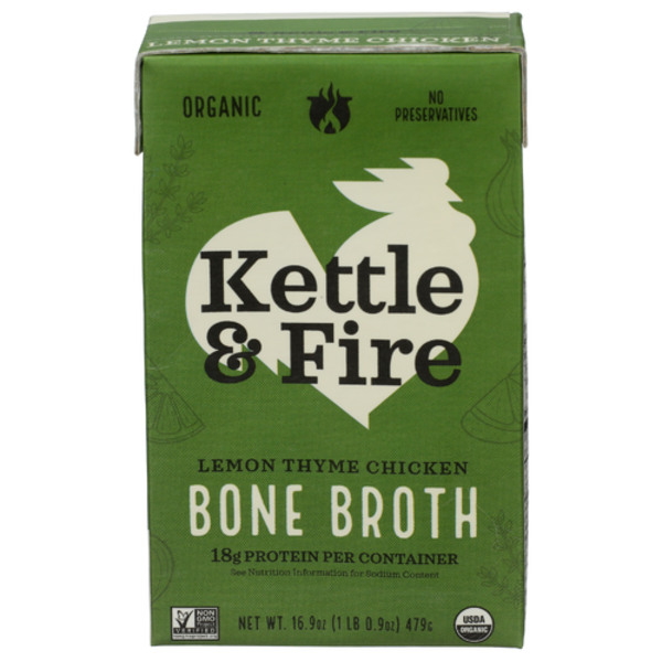 Kettle & Fire Lemon Thyme Chicken Bone Broth