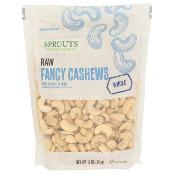 Sprouts Raw Fancy Cashews