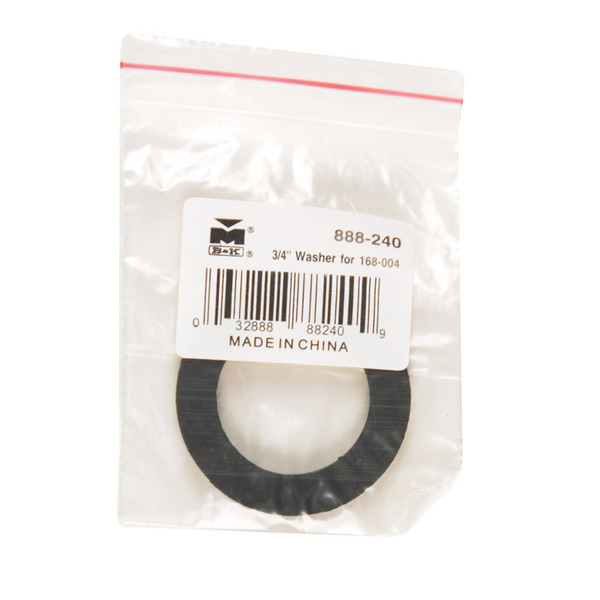 BK Products Rubber Washer, 3/4 in