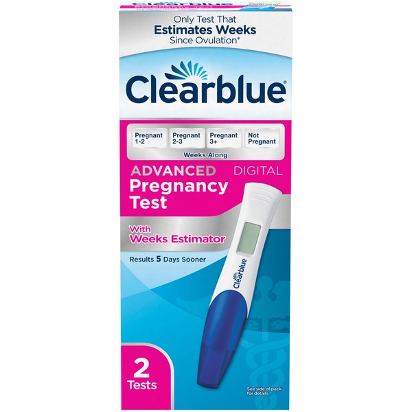 DIGITAL PREGNANCY TEST 1 CLEAR BLUE PREGNANCY AGE ESTIMATE TEST