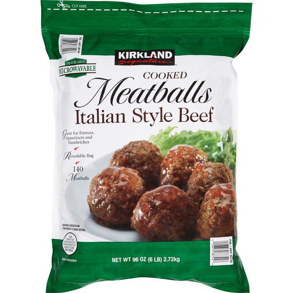 Italian Style Beef Meatballs, 6 lbs