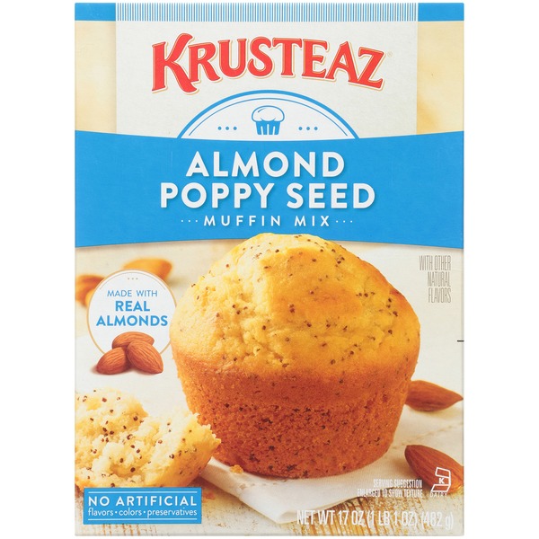 Krusteaz Almond Poppy Seed Muffin Mix (17 oz) from Safeway Instacart