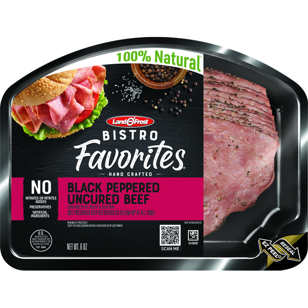 Land O'Frost Bistro Favorites Black Peppered Beef Same-Day
