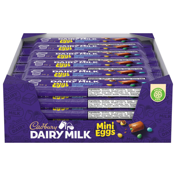 Cadbury Dairy Milk Chocolate Bar With Mini Eggs
