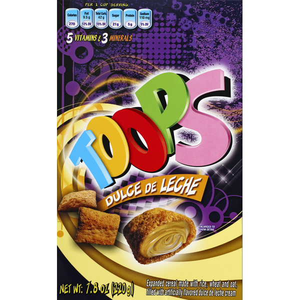 Toops Cereal, Dulce de Leche