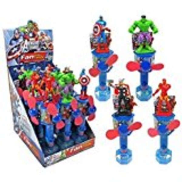 CandyRific - Marvel Character Fan - 12 Ct
