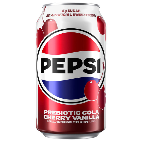 Pepsi Prebiotic Cola Cherry Vanilla Same-Day Delivery or Pickup