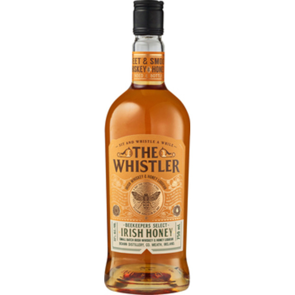 The Whistler Irish Whiskey & Honey Liqueur, Beekeepers Select Same