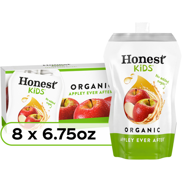 Honest Organic Appley Ever After Juice Pouches Same-Day Delivery