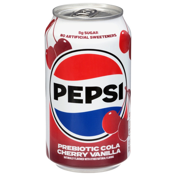 Pepsi Prebiotic Cola Cherry Vanilla Same-Day Delivery or Pickup