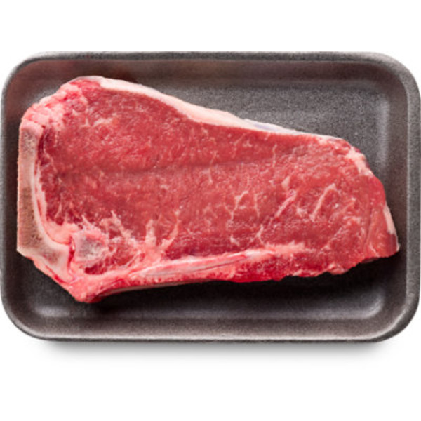 Bone-In Thin Choice Beef Top Loin New York Strip Steak