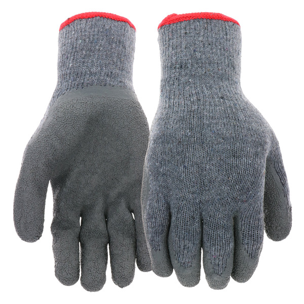 Project Source Gray Latex dipped Poly/Cotton 3 -Pairs