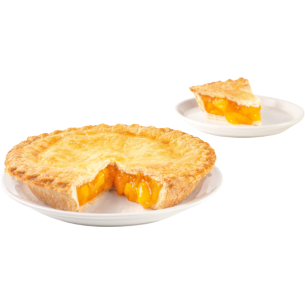 Fresh Baked Double Crust Peach Pie