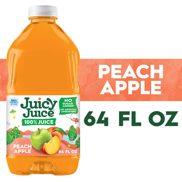 Juicy Juice Peach Apple 100% Juice Same-Day Delivery or Pickup