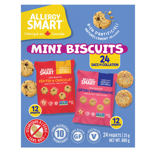 Allergy Smart Mini Cookies