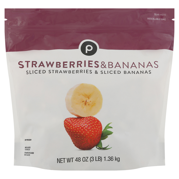 Publix Strawberries & Bananas, Sliced Same-Day Delivery or Pickup