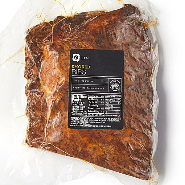 Publix Deli Fresh Chilled Smoked Slab Ribs Same-Day Delivery or Pickup ...