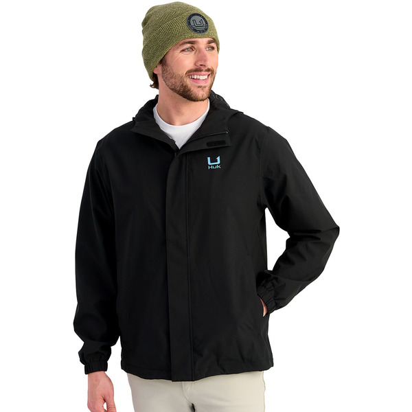Huk Men's Storm 2.0 Jacket, M - Black