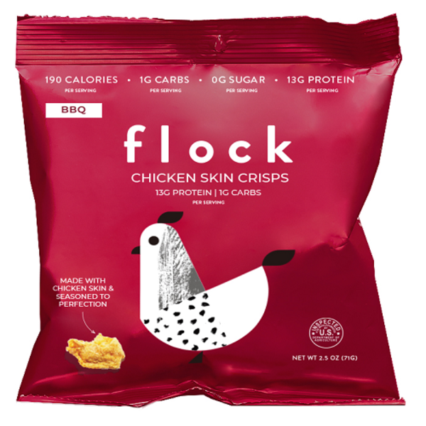 Flock BBQ Chicken Skin Crisps
