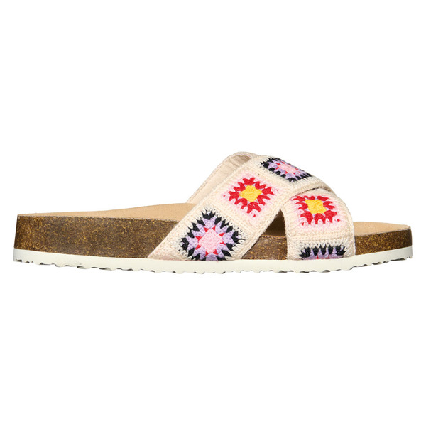 Serra Crochet Sandal - Cream/Multi Size 7 Same-Day Delivery or