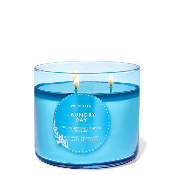 Laundry Day 3-Wick Candle Same-Day Delivery | Bath & Body Works