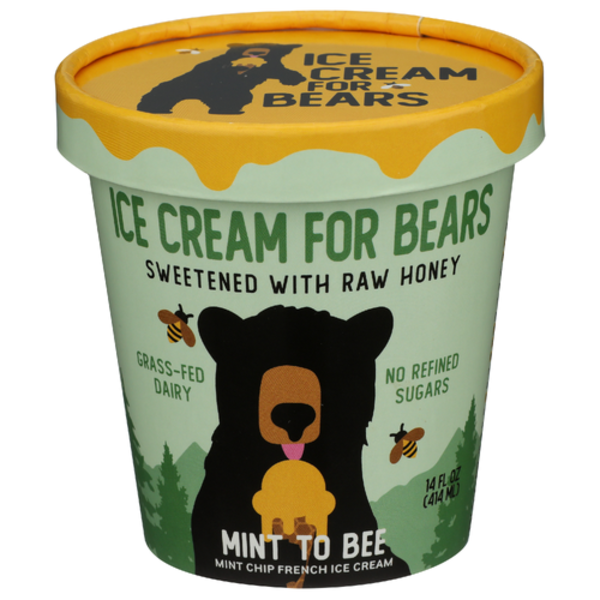 Ice Cream For Bears Mint To Bee Mint Chip French Ice Cream