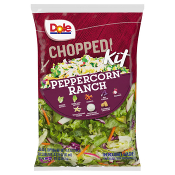 Dole Peppercorn Ranch Chopped Kit Same-Day Delivery or Pickup | Cash ...