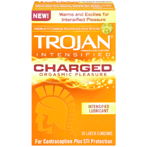Trojan Latex Condoms, Premium, Charged, Intensified Lubricant Same-Day  Delivery or Pickup | Lee's Marketplace
