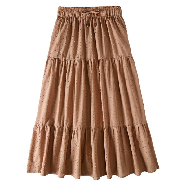 Serra Ls Tiered Skirt, Taupe, XL Same-Day Delivery or Pickup | ALDI