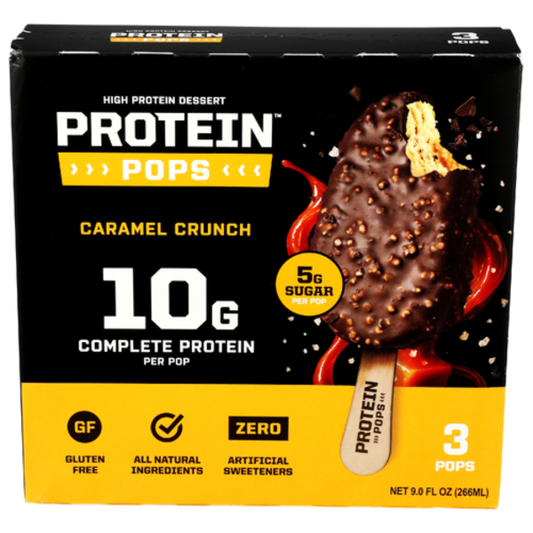 Protein Pints Caramel Crunch Protein Pops 3 Pack