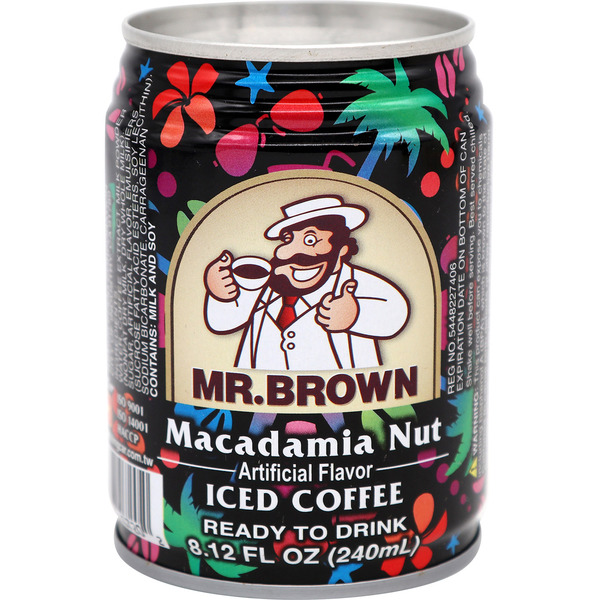 Mr. Brown Ice Coffee, Macadamia Nut