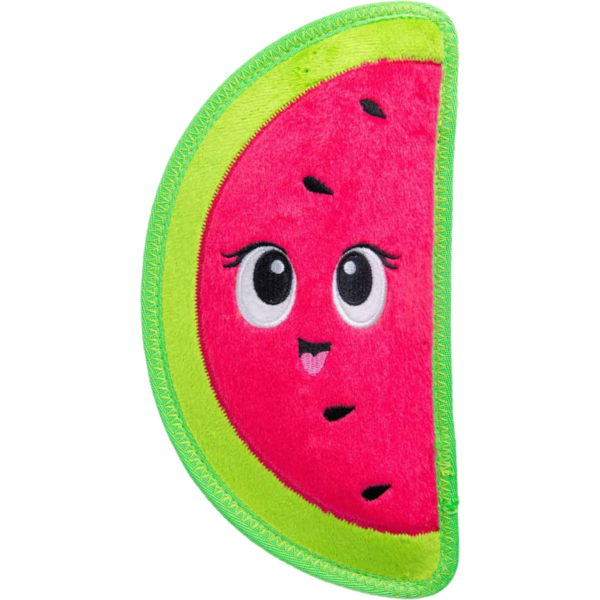 Outward Hound Tough Skinz Watermelon Dog Toy, Small - Red