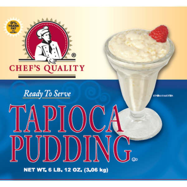 Chef's Quality - Tapioca Pudding - #10 cans