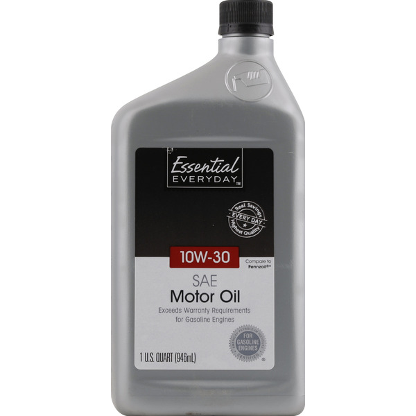 Essential Everyday Motor Oil - 1 qt Same-Day Delivery | Dierbergs