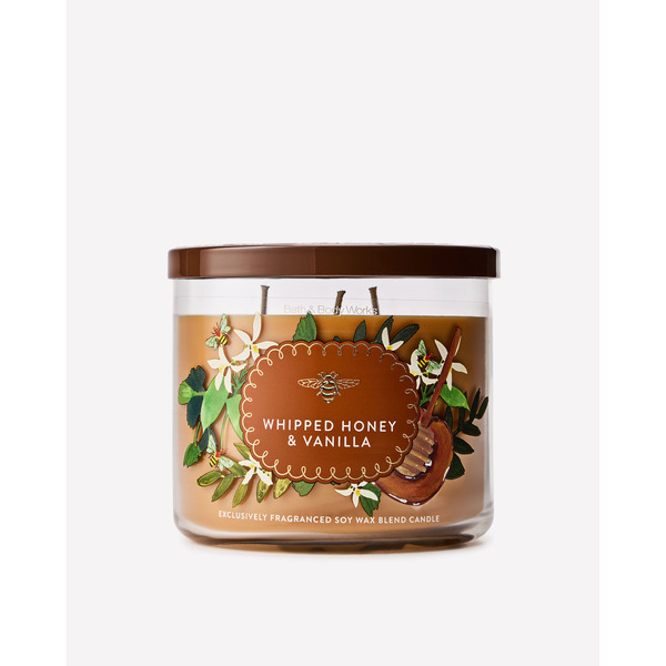 Whipped Honey & Vanilla 3-Wick Candle