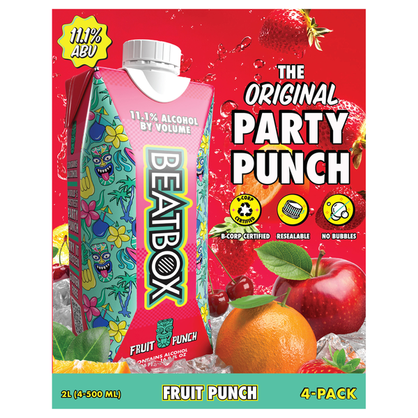 BeatBox Fruit Punch Malt Beverage Same-Day Delivery or Pickup | Publix