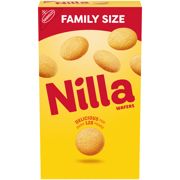 NILLA Cookies, Vanilla Wafers, Family Size 15 oz