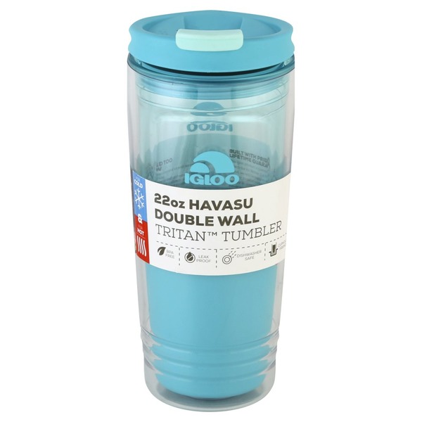 Igloo Tumbler, Havasu, Double Wall, Tritan, 22 oz (1 each) Instacart