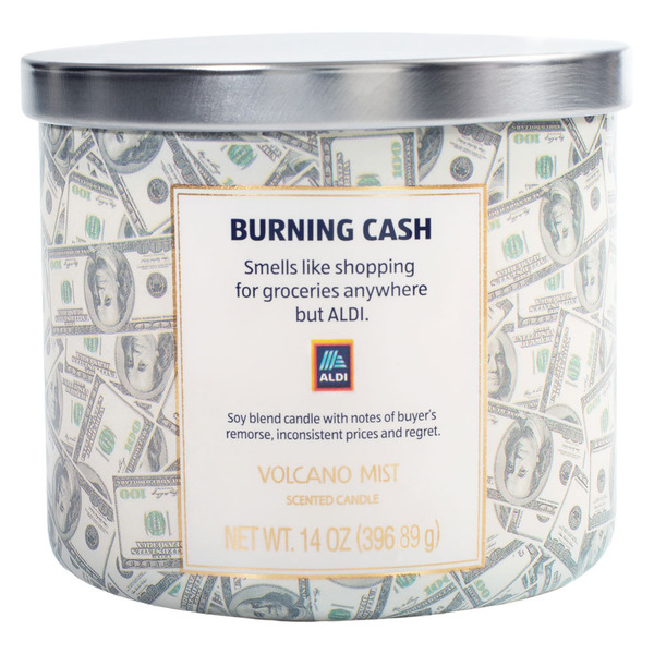 aldi tobacco petals candle KIRKTON HOUSE 3 Wick Candle Volcano Mist Same-Day Delivery or Pickup