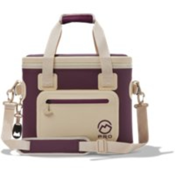Magellan Outdoors Pro Leakproof 24-Can Square Cooler - Maroon Creme