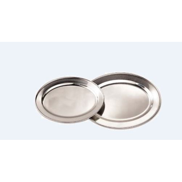 Deluxe Platter, oval, 16" x 10-1/4", stainless steel, mirror finish