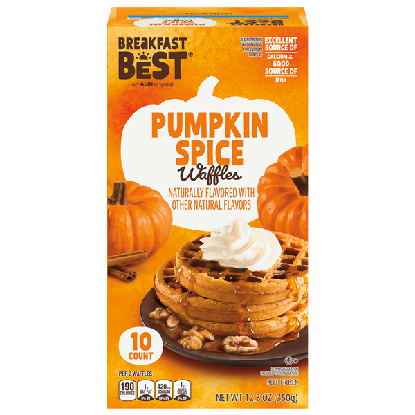 専用⭐中古★みかん⭐Ｗガーゼ×高級ワッフル♥ブランケット⭐ Breakfast Best Pumpkin Spice Waffles - 10 Count Same-Day Delivery