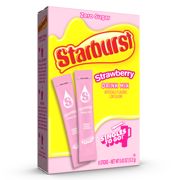 STARBURST Strawberry Drink Mix, Low Calorie Same-Day Delivery | Family  Dollar