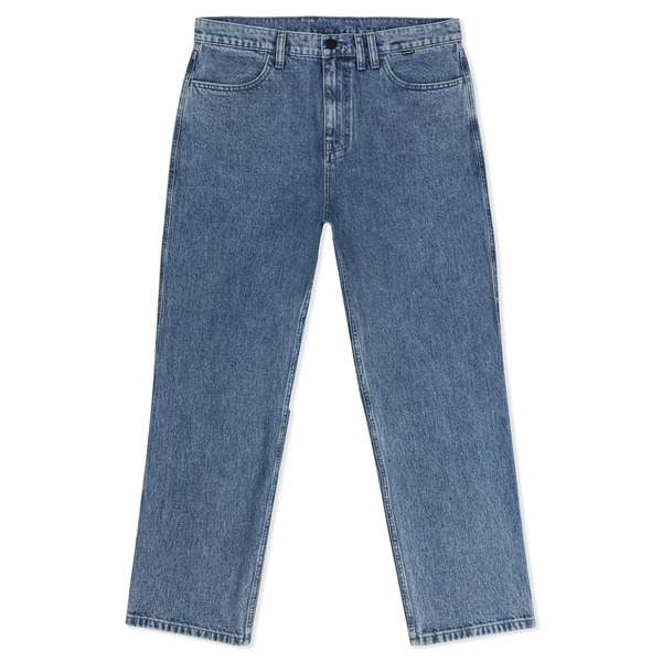 Hurley Men's Washington Relaxed Denim Pant, Size 38 - Light Blue Acid Wash