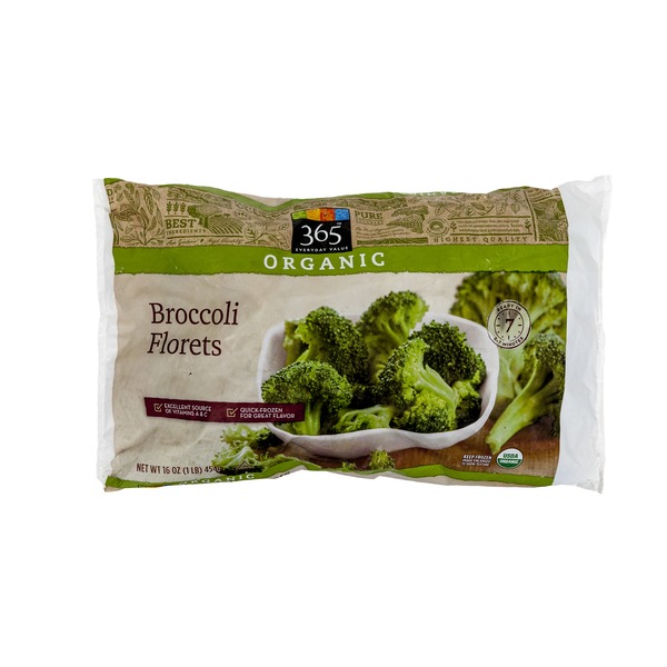 365 Organic Broccoli Florets (16 oz) from Whole Foods Market Instacart