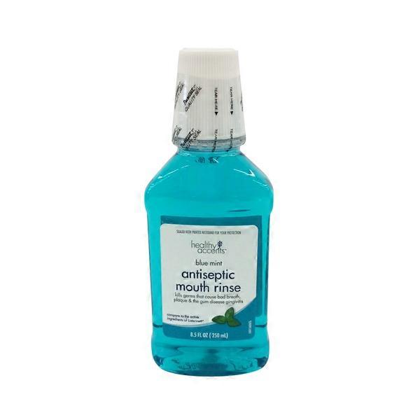 Healthy Accents Blue Mint Antiseptic Mouthwash (8.5 fl oz) Instacart