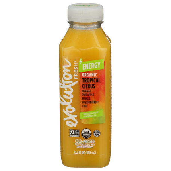 TRIPSHION YELLOW JUICE GRAPHIC フーディー 9colors Evolution Fresh Fruit Juice Blend, Organic, Tropical Citrus
