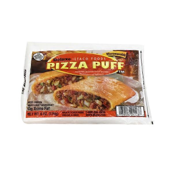 Iltaco Foods Deluxe Pizza Puff (6 oz) from Mariano's Instacart
