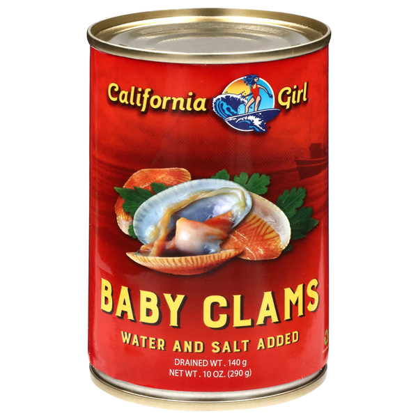 California Girl Baby Clams