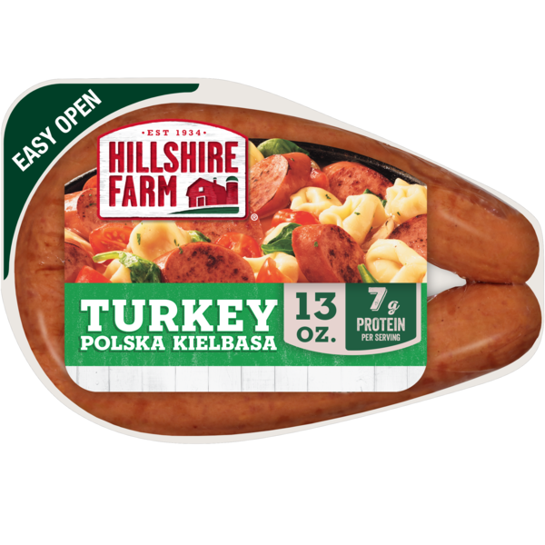 Hillshire Farm Turkey Polska Kielbasa Smoked Sausage, 13 oz.